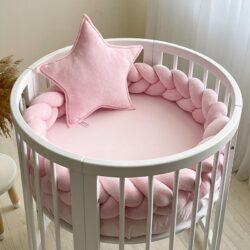 Ingvart Μικρό σεντόνι Smart Bed 9 in 1 Μονόχρωμο Ροζ - Image 3