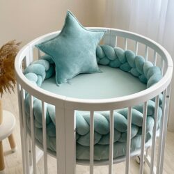 Ingvart Μικρό σεντόνι Smart Bed 9 in 1 Μονόχρωμο Μεντα - Image 3