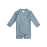 Swim Essentials Ολόσωμο μαγιό με μακριά μανίκια "Green leopard" 0-6 Μηνών