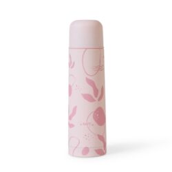 Saro Θερμός Υγρών Leaves Dusty Pink 500ml