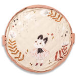 Play & Go Στρώμα παιχνιδιού μαλακό - τσάντα 2 σε 1 Moulin Roty Apres la Pluie