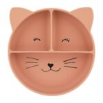 Trixie Silicone Divided Suction Plate - Mrs Cat