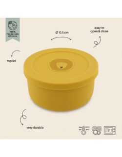 Trixie Silicone Snack Pot With Lid - Mr Lion - Image 3