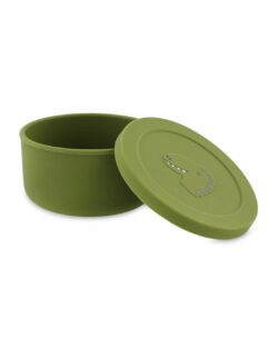 Trixie Silicone Snack Pot With Lid - Mr Dino - Image 2