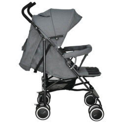 Bebe Stars Καρότσι Buggy Light Grey 170-186 - Image 3