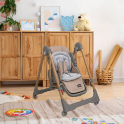 Bebe Stars Καρέκλα Φαγητού-Κούνια Nuovo 2σε1 Mocha 867-182 - Image 7