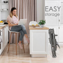 Bebe Stars Καρέκλα Φαγητού-Κούνια Nuovo 2σε1 Grey 867-186 - Image 7