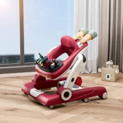 Bebe Stars Στράτα Train 3in1 Red 4239 - Image 3