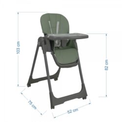 Bebe Stars Καρέκλα Φαγητού Milk Beige 866-182 - Image 8