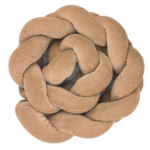 Baby Star Πάντα Πλεξούδα Βελουτέ Κάμελ