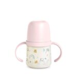 Suavinex Μπουκάλι Εκπαιδευτικό με λαβές 150ml +6μ BEAR Pink