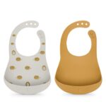 Suavinex Σαλιάρα σιλικόνης Gr Yw 2τεμ