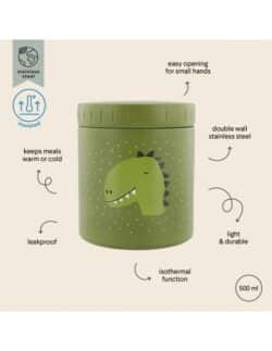 Insulated Lunch Pot 500 ML - Mr Dino - Image 4