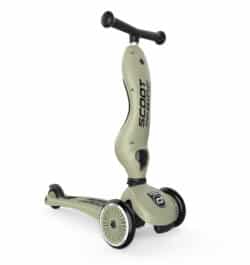 Scoot and Ride Ποδήλατο Ισορροπίας & Πατίνι 2 σε 1 HighWayKick 1, Olive - Image 2