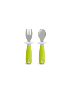 Munchkin Raise Toddler Σετ Πιρούνι & Κουτάλι Green