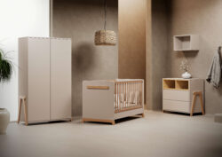 Casababy Βρεφικό Κρεβάτι Μετατρεπόμενο Σε Προεφηβικό Εκρού Palmer - Image 2