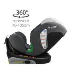 Bebe Stars Κάθισμα Αυτοκινήτου Nobile i-Size 360° Ice Grey 924-188 - Image 5