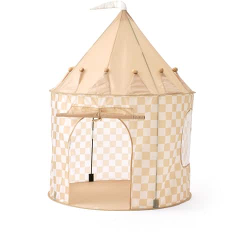 LITTLE DUTCH1 (1) Kids Concept Σκηνή παιχνιδιού Star μπλε κίτρινο καρό - Image 1