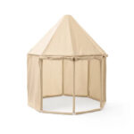 Kids Concept Ξύλινο σπιτάκι πολύγωνικό Montessori απαλό μπεζ