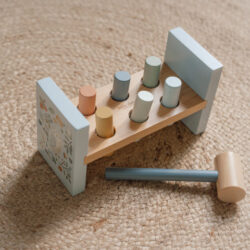 Little Dutch Ξύλινο παιχνίδι αντιστοίχισης με σφυρί Forest Friends - Image 3