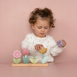 Little Dutch Ξύλινο παιχνίδι ταξινόμησης λουλουδάκια Fairy Garden - Image 2