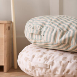 Kids Concept Μαξιλάρι δαπέδου στρογγυλό 60cm με βούλες - Image 2