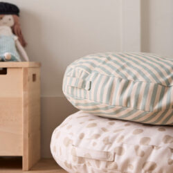 Kids Concept Μαξιλάρι δαπέδου στρογγυλό 60cm με ρίγες - Image 6