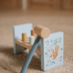 Little Dutch Ξύλινο παιχνίδι αντιστοίχισης με σφυρί Forest Friends - Image 4
