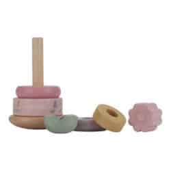 Little Dutch Ξύλινη πυραμίδα ταξινόμησης & ταλάντωσης Fairy Garden - Image 2