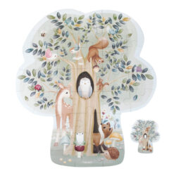 Little Dutch Παζλ δαπέδου 37 κομματιών Forest Friends - Image 3