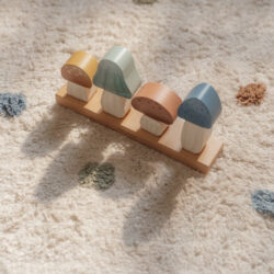 Little Dutch Ξύλινο παιχνίδι ταξινόμησης μανιτάρια Forest Friends - Image 4