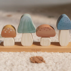 Little Dutch Ξύλινο παιχνίδι ταξινόμησης μανιτάρια Forest Friends - Image 2