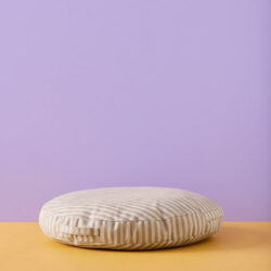 Kids Concept Μαξιλάρι δαπέδου στρογγυλό 60cm με ρίγες - Image 4