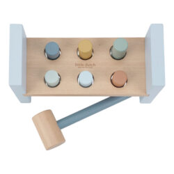 Little Dutch Ξύλινο παιχνίδι αντιστοίχισης με σφυρί Forest Friends - Image 2