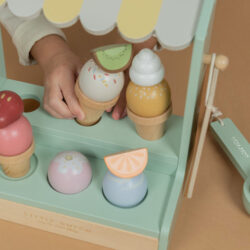 Little Dutch Ξύλινο σετ παιχνιδιού παγωτατζίδικο - Image 5