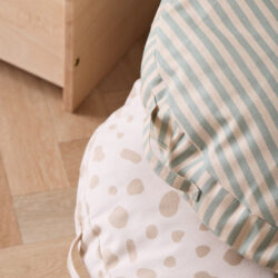 Kids Concept Μαξιλάρι δαπέδου στρογγυλό 60cm με βούλες - Image 6