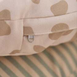 Kids Concept Μαξιλάρι δαπέδου στρογγυλό 60cm με βούλες - Image 8