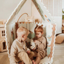 Play & Go Στρωματάκι-παζλ διπλής όψης κουτί-αποθήκευσης - Δεντρόσπιτο - Image 4