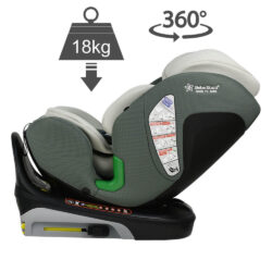 Bebe Stars Κάθισμα Αυτοκινήτου Nobile I-Size 360° Olive - Image 5
