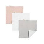 Bimbidreams Λαβέτες Μωρού Οργανικό Βαμβάκι Explorer Ροζ 3τμχ.