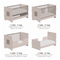 Casababy Βρεφικό Κρεβάτι Κετατρεπόμενο σε Προεφηβικό Winnie - Image 2