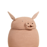 Lorena Canals Καλάθι αποθήκευσης Peggy το γουρουνάκι