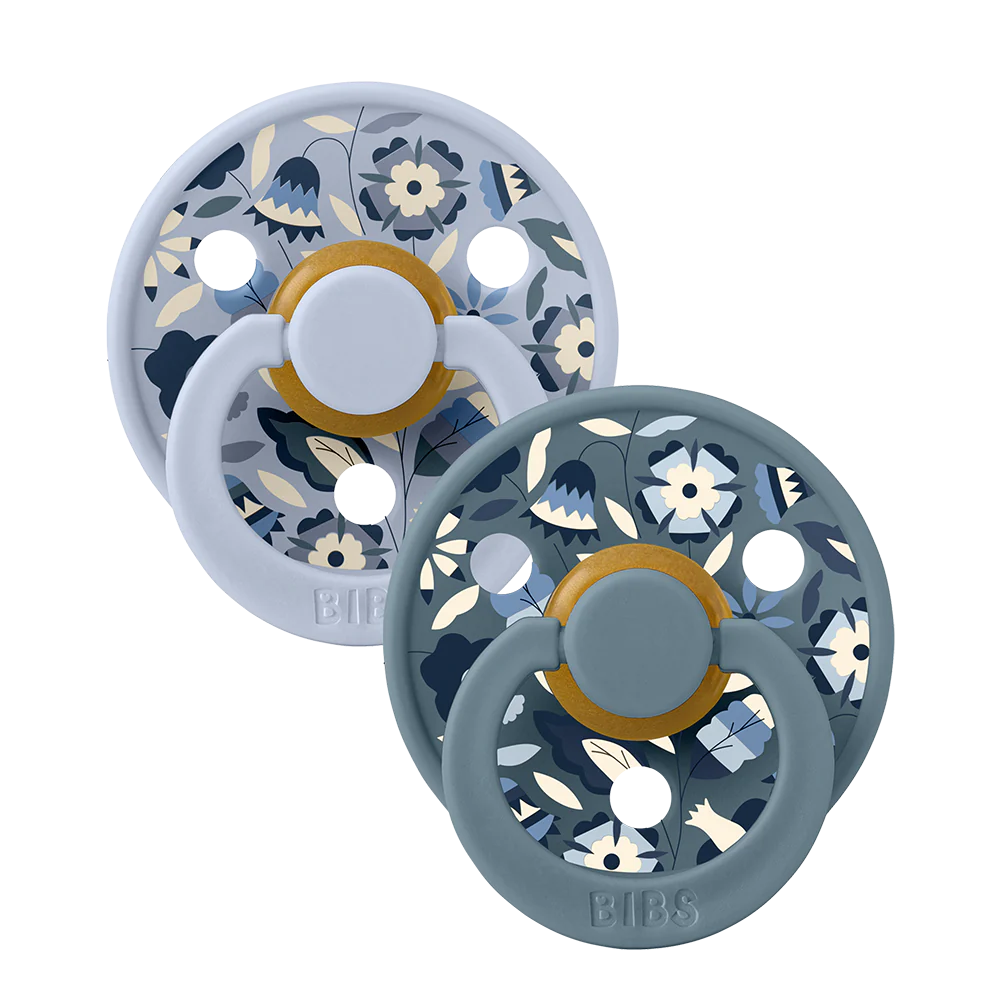 Bibs  Πιπίλες Bobo 2Pack- Dusty Blue No1 - Image 1