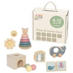 Jabadabado Κουτί Play and Learn για 6-12 μηνών