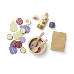 Kids Concept Ξύλινο σετ σαλάτας KID'S HUB - Image 3