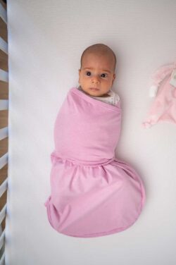 BlissSnug Υπνόσακος Φασκιώματος Σετ των 2 - Ροζ & Κρεμ - Image 15