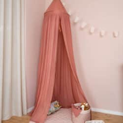 Little Dutch Κουνουπιέρα κρεβατιού Pure Pink Blush - Image 2