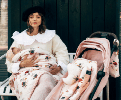 La Millou Βρεφικη Κουβερτα Mirella – Powder Pink - Image 2