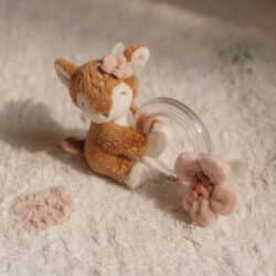 Little Dutch Υφασμάτινη κουδουνίστρα ελαφάκι με κρίκο Fairy Garden - Image 6
