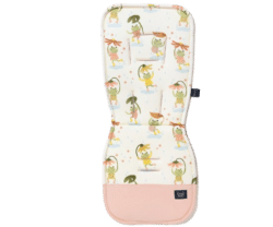 La Millou Προστατευτικο Καροτσιου Frogs Velvet Powder Pink (5 σημειων)